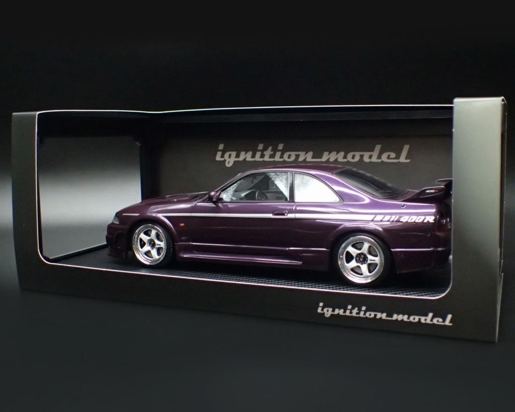  ignition model 1/18 Nissan Nismo (R33) GT-R 400R midnight purple / worldwide limitation 120 pcs 