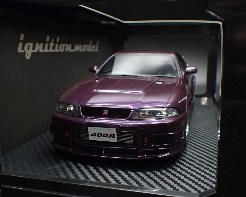  ignition model 1/18 Nissan Nismo (R33) GT-R 400R midnight purple / worldwide limitation 120 pcs 