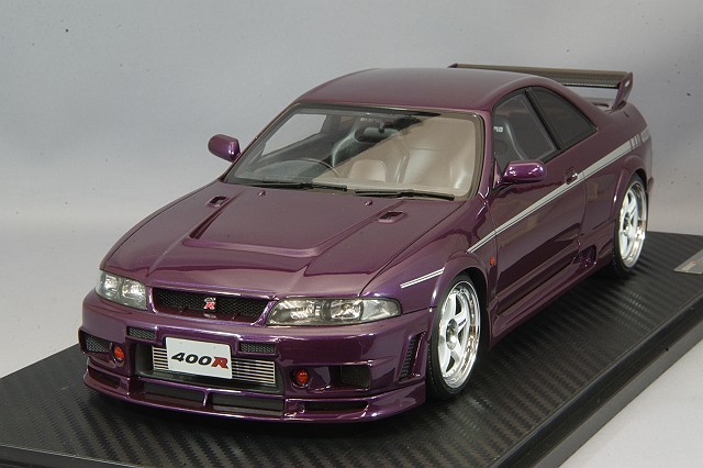  ignition model 1/18 Nissan Nismo (R33) GT-R 400R midnight purple / worldwide limitation 120 pcs 