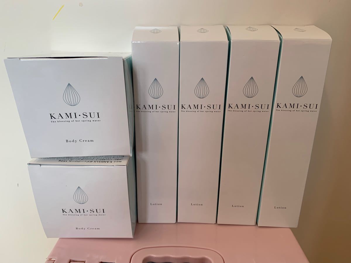 KAMISUI 化粧水、クリーム6点セット 新品未使用 バラ売り不可  旧デザイン