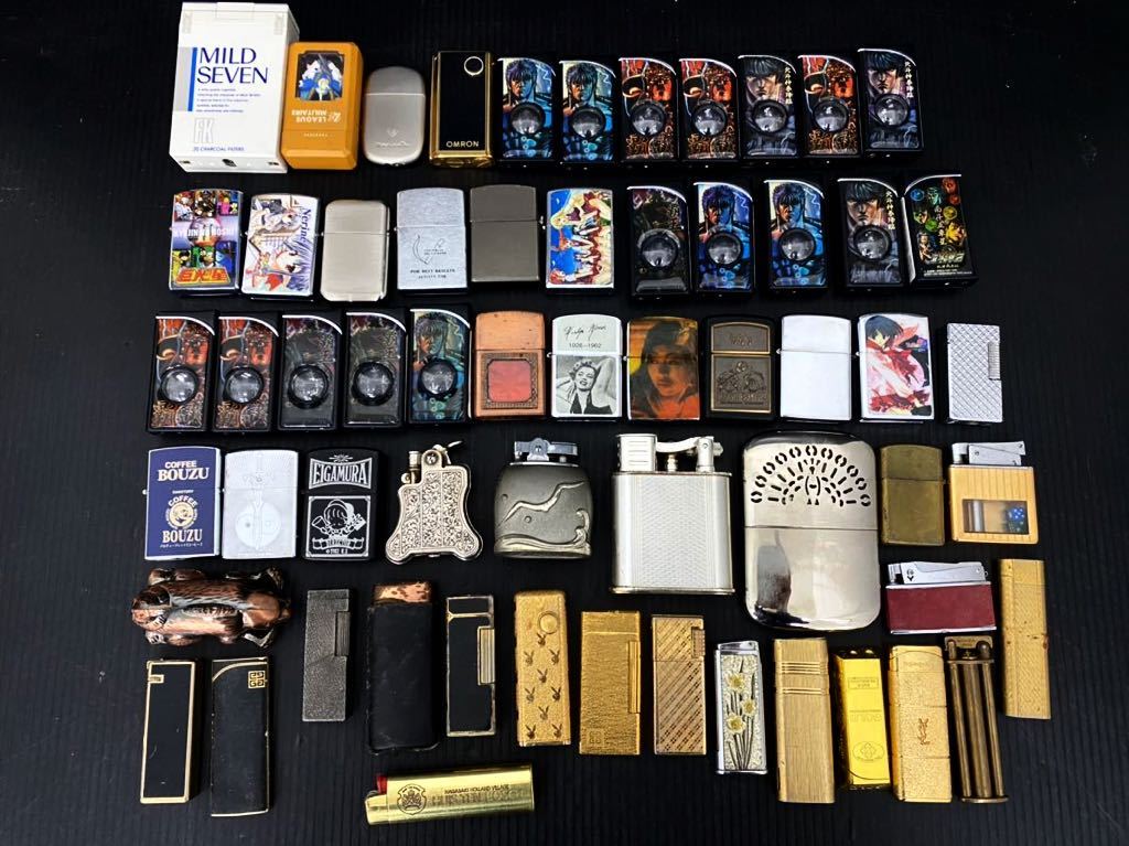 329y14) ライター ガスライター オイルライター ZIPPO まとめ 60個