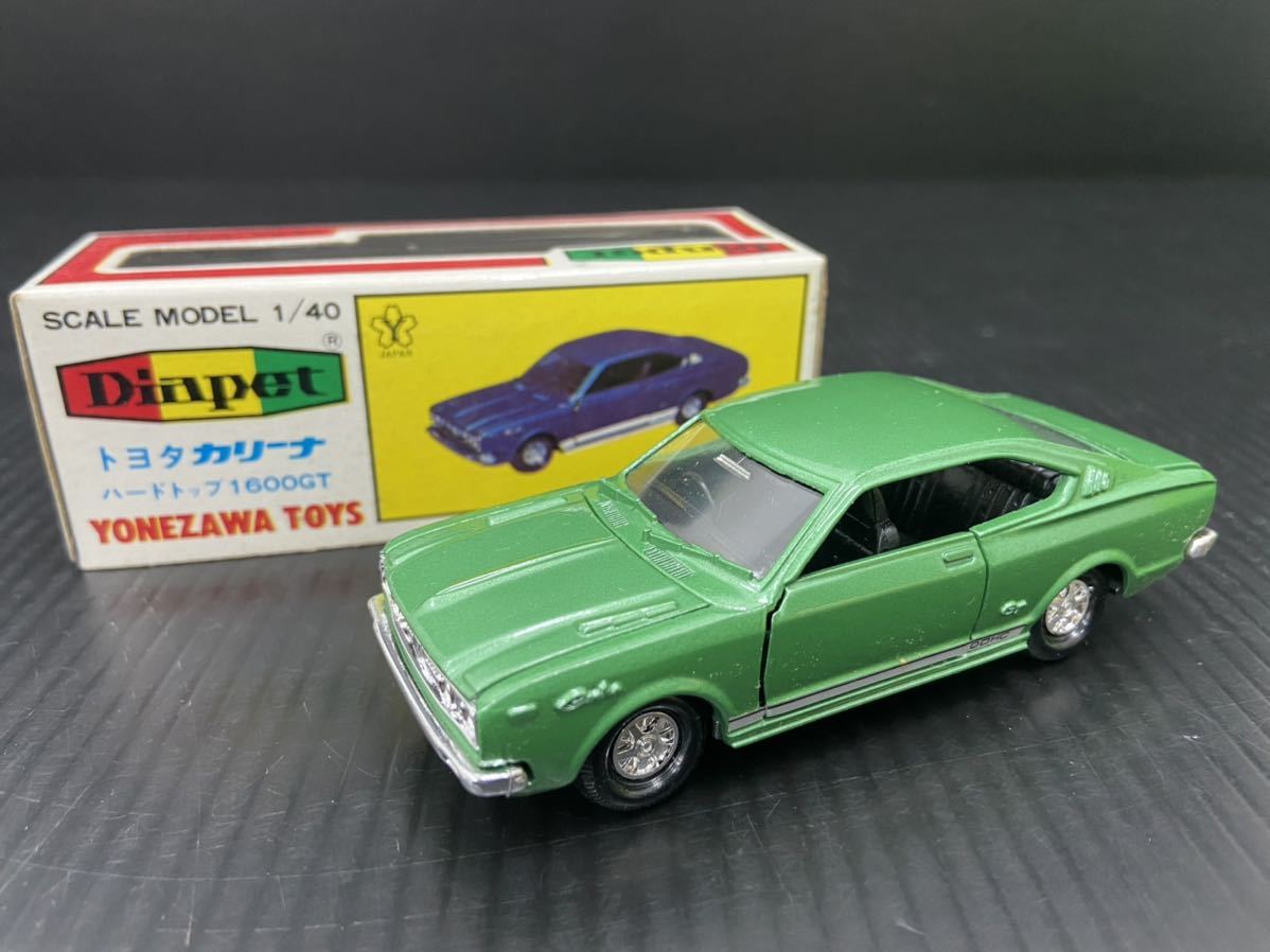 315m9) 当時物ダイヤペットトヨタカリーナハードトップ1600GT 1/40