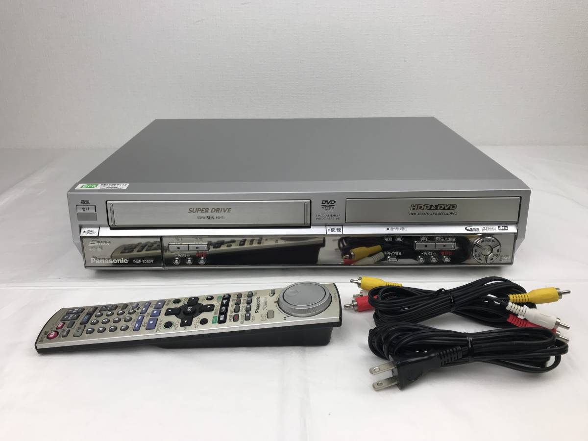 パナソニック DVDレコーダー VHSビデオ一体型 DMR-EX250Vの+