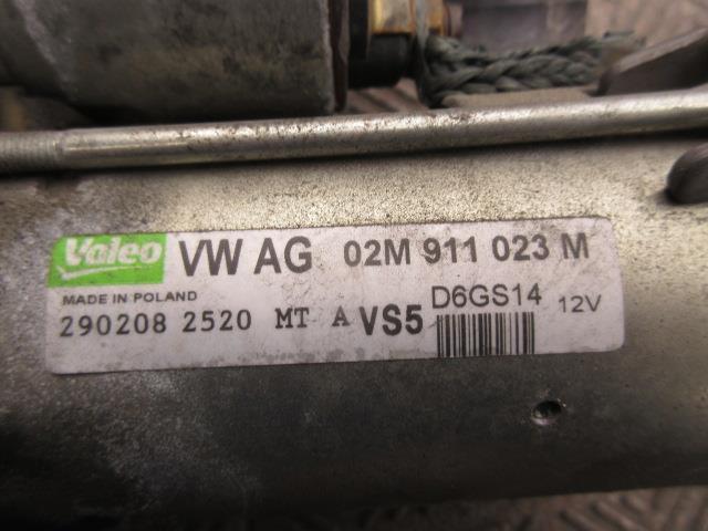 VW ポロ ABA-9NBTS セルモーター_画像2