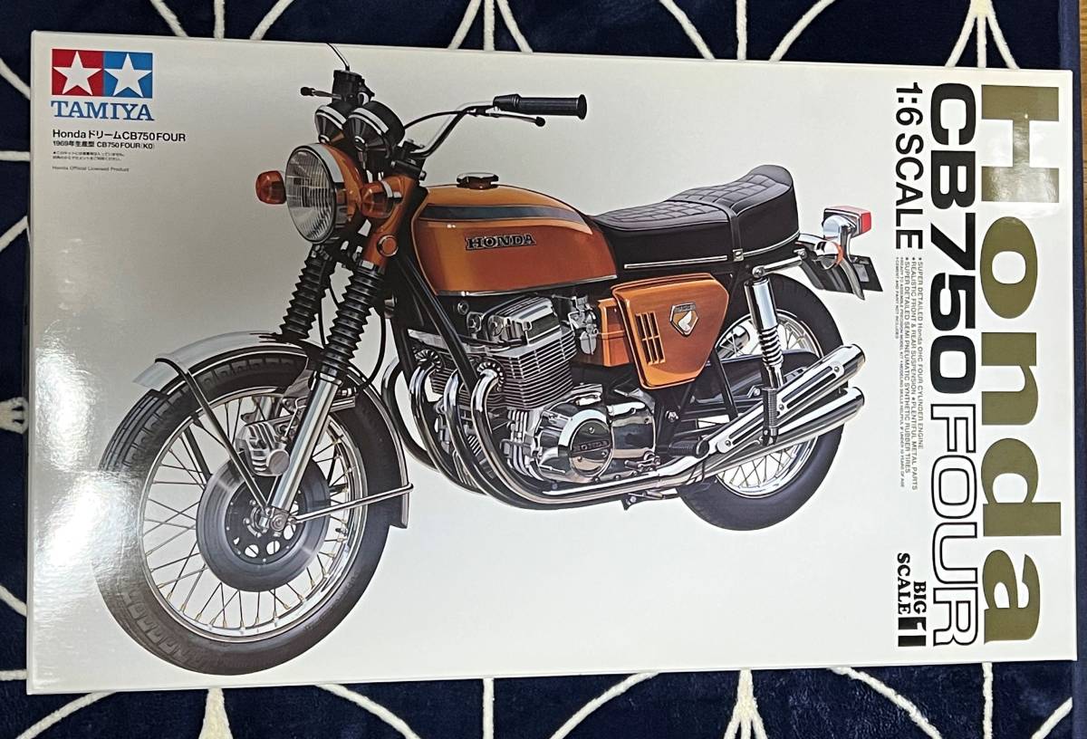 タミヤ TAMIYA HONDA ホンダ ドリーム CB750 FOUR 1/6 美品 未使用