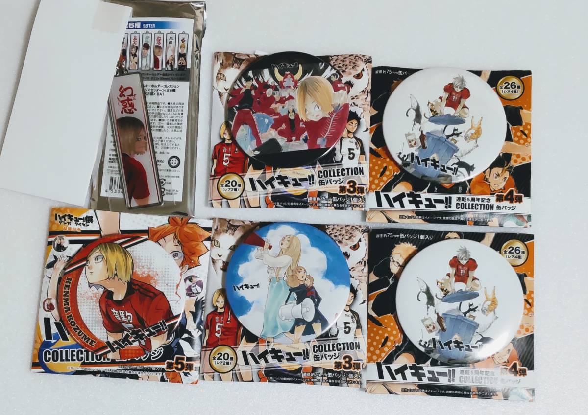 ハイキュー!! 孤爪 研磨 音駒 COLLECTION缶バッジ コレクション缶