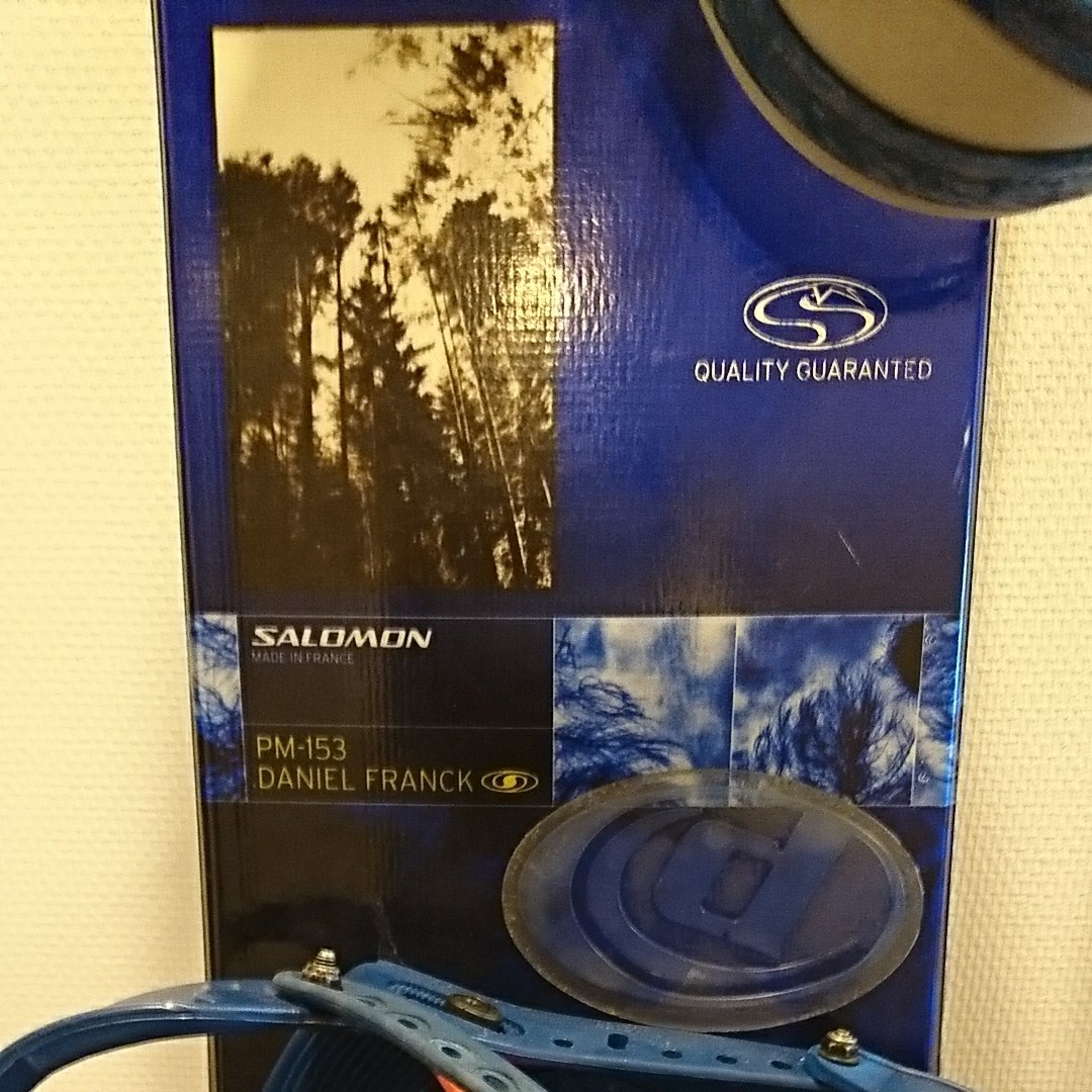 SALOMON 153 DanielFlanckモデル BURTONビンディング 他フルセット