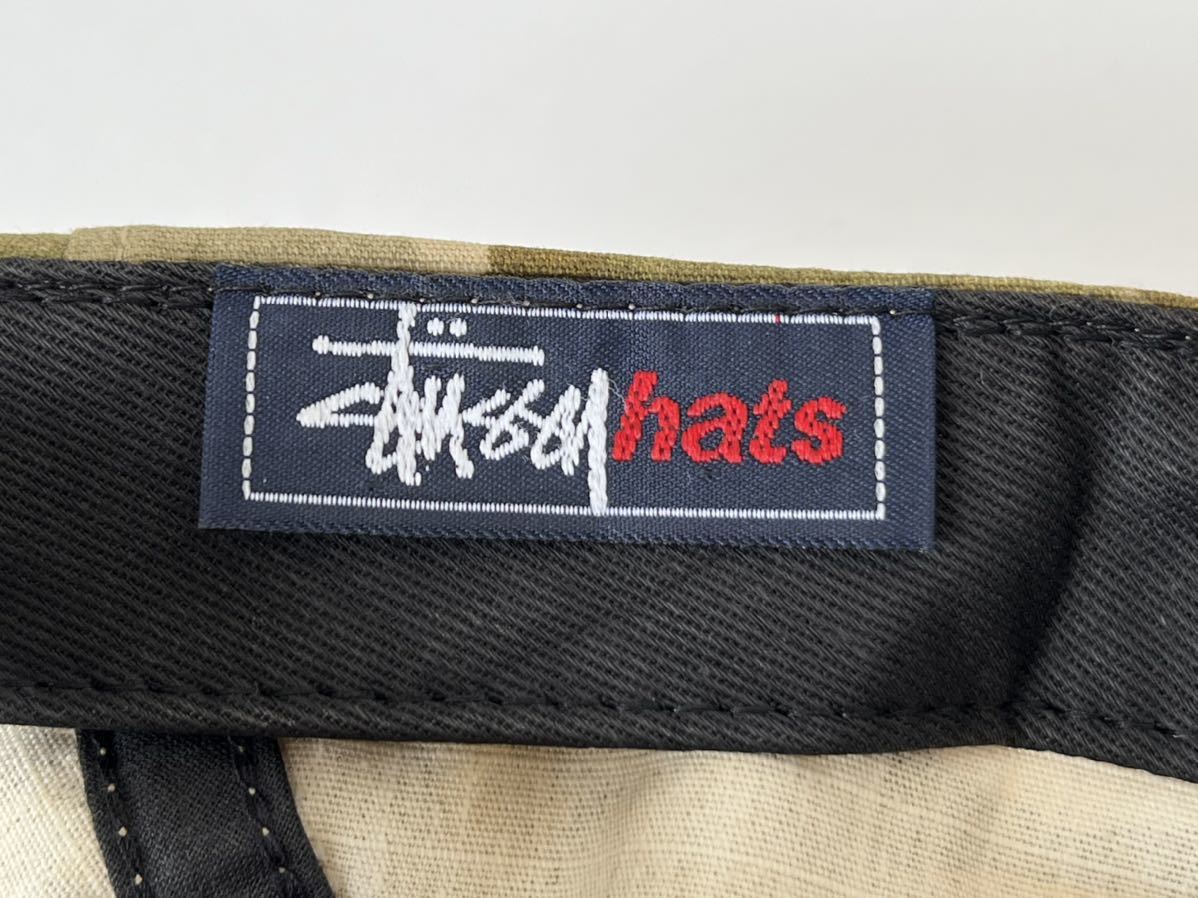 極上☆90s Old Stussy JET CAP デザートカモ オールド ステューシー