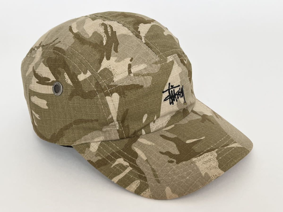 極上☆90s Old Stussy JET CAP デザートカモ オールド ステューシー