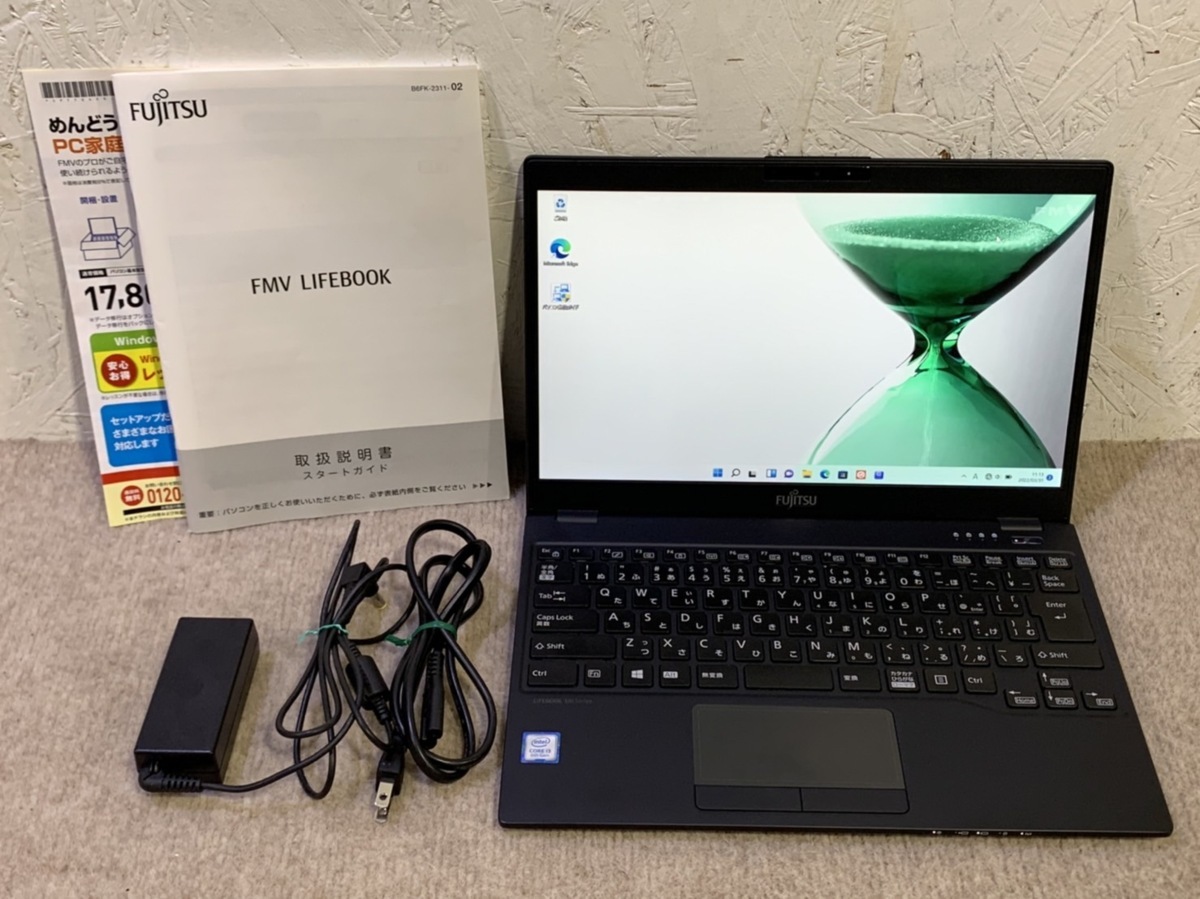 大好評です大好評ですCore I3 ブラック Win11 SSD FUJITSU ノート