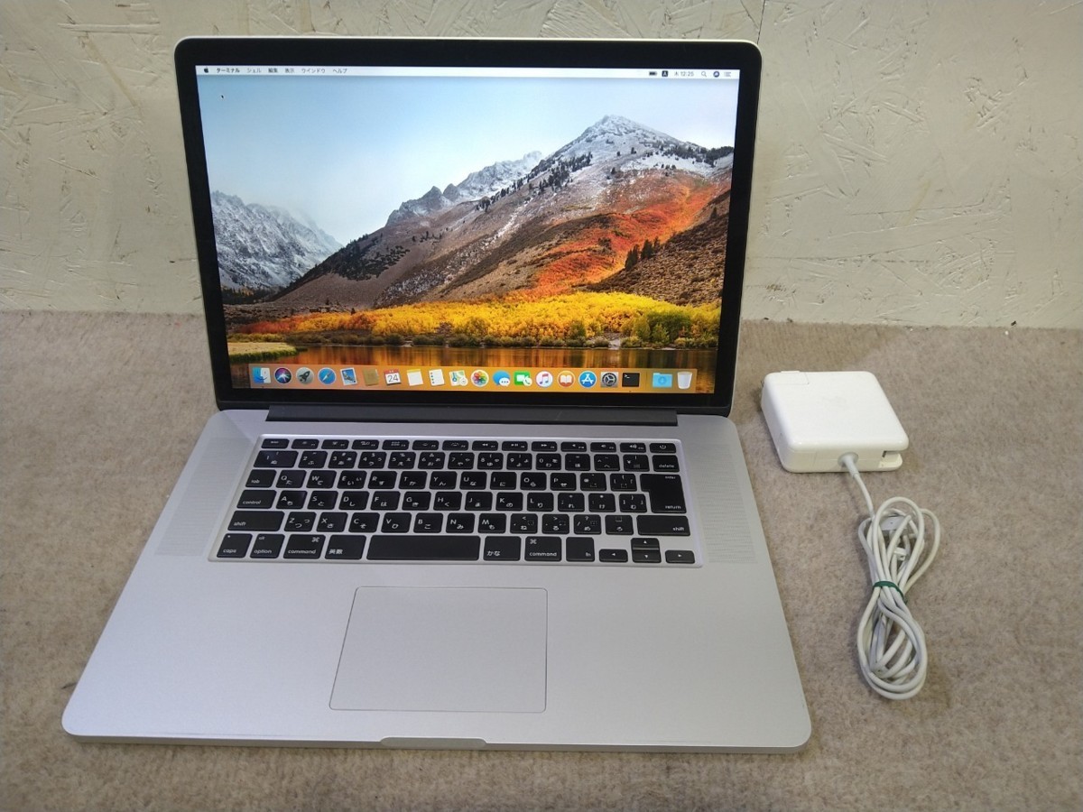 MacBook Pro 2015 corei7 SSD500GB メモリ16GB ukrasizatorte.eu