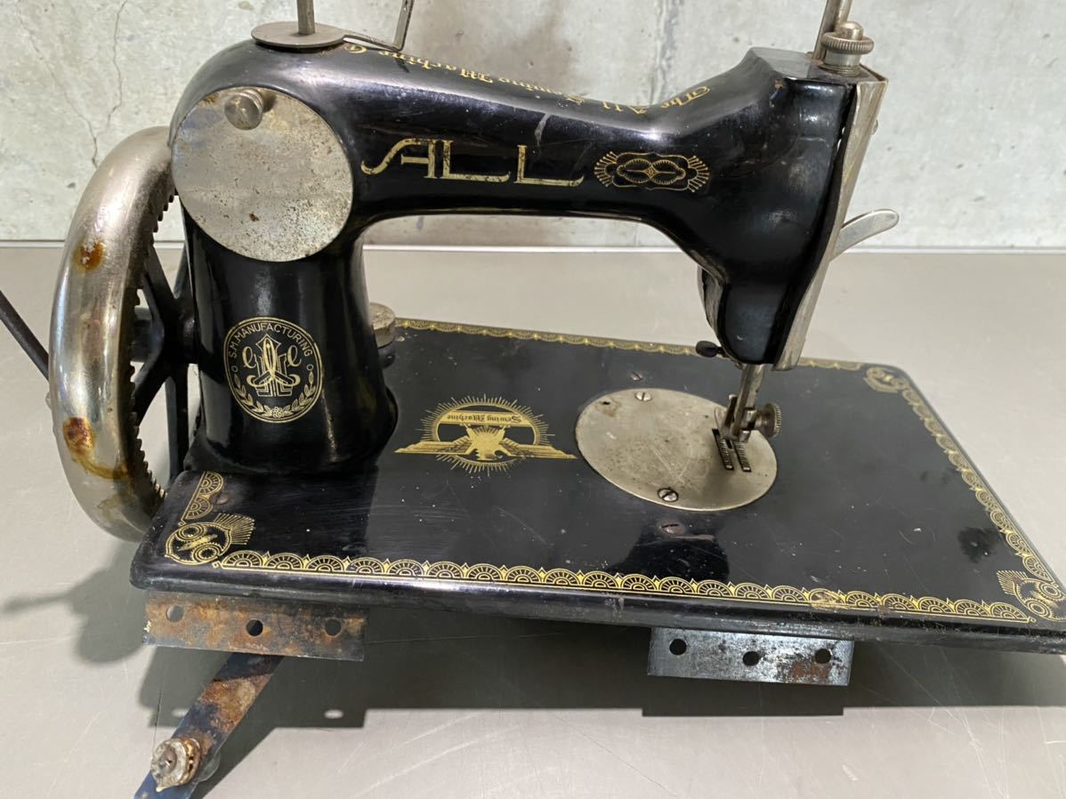 アンティークミシン 昭和レトロ The All Sewing Machine Co. ミシン