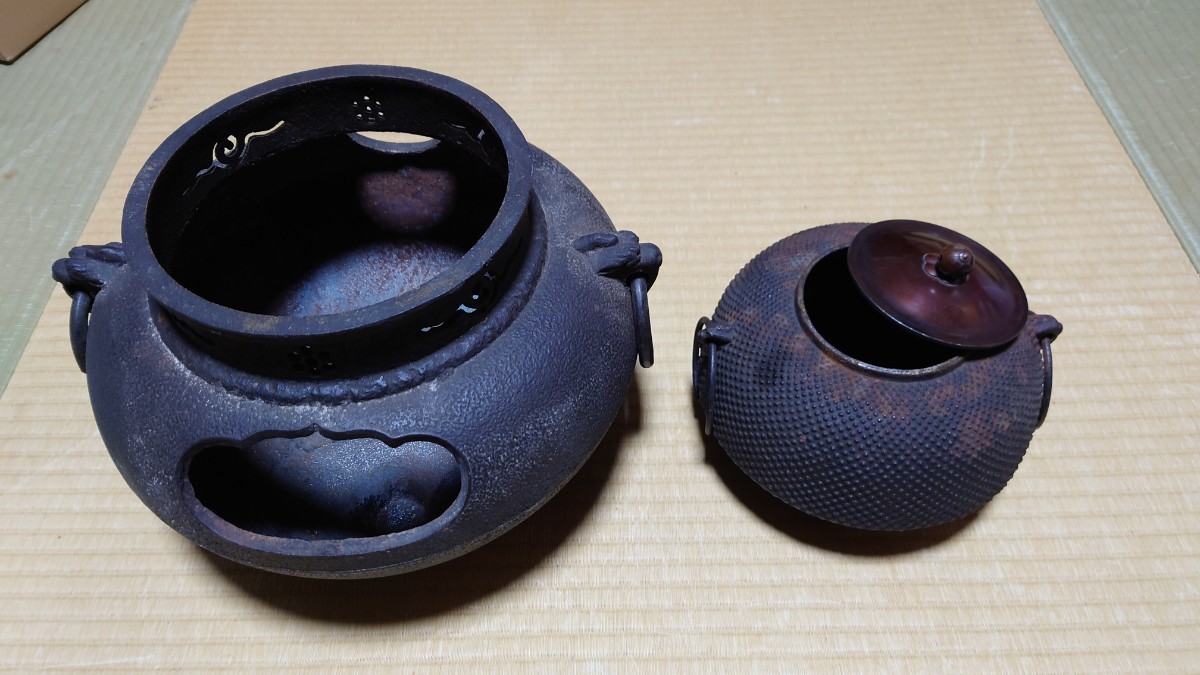茶道具 風炉釜 茶釜 | contifarma.pe
