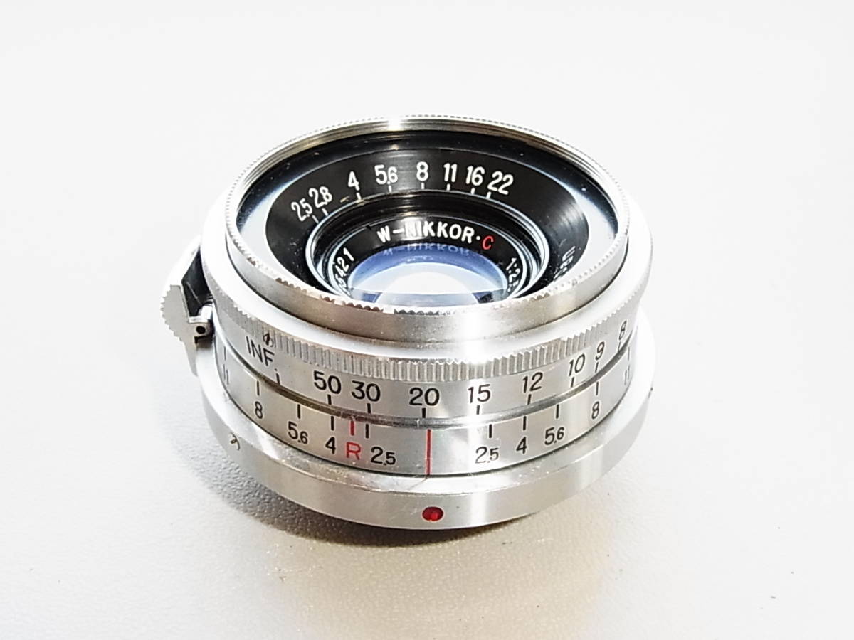 W-NIKKOR/C 1:2.5 f=3.5cm Nippon Kogaku Japan mauria.com