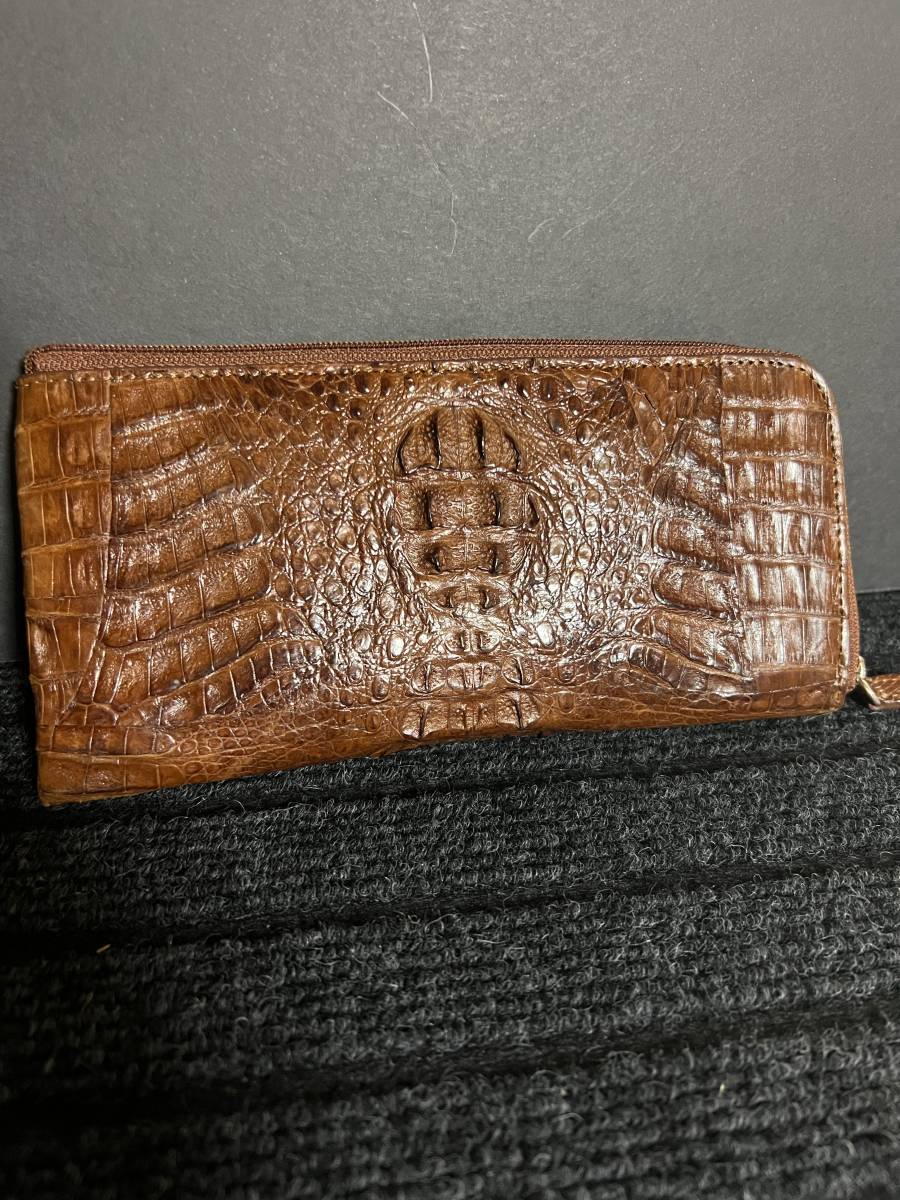 独法師】クロコダイル 長財布 未使用品 aca-is.com