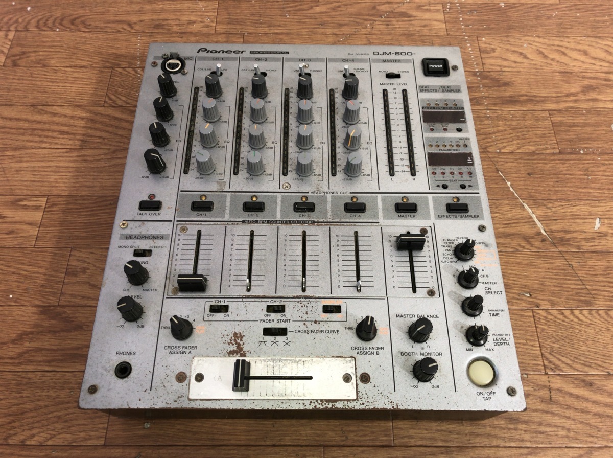 ヤフオク! - D013Q023 Pioneer DJM-600 パイオニア DJ ミキサー