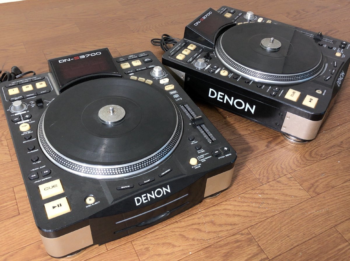 D031G020○DENON/デノン CDJ ターンテーブル DJ機器 DN-S3700 2セット