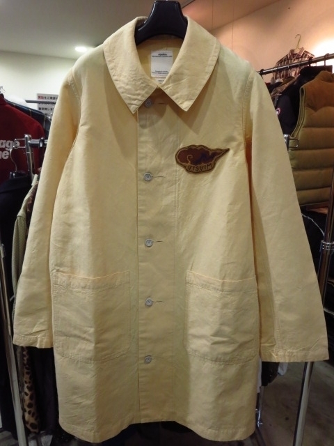 visvim ビズビム 18SS (0118105013014) GREASE MONKEY COAT C/L グリース モンキー コート ナチュラル 2_画像3