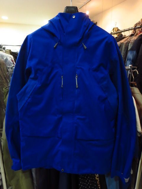 HOUDINI フーディニ M's Bedrock Jacket ベッドロックジャケット マウンテンパーカー 青 ブルー BLUE S