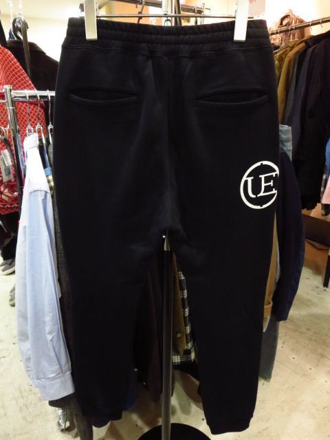 uniform experiment ユニフォームエクスペリメント 15AW (UE-156021) SWEAT PANT (RIB HEM) スウェットパンツ 黒 1_画像3