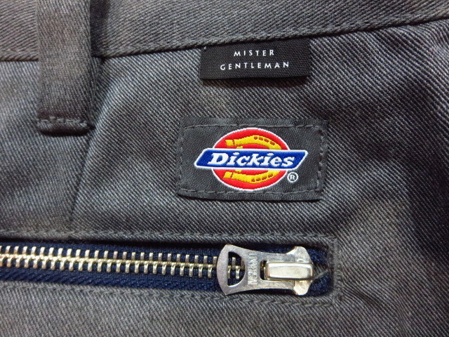 DICKIES ディッキーズ × MISTER GENTLEMAN ミスタージェントルマン (MG-DIC02) コラボ コットンポリ ワークパンツ 灰 グレー GREY Mの画像4