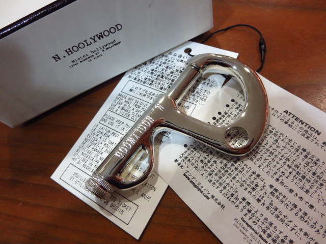 N.HOOLYWOOD ミスターハリウッド × AMP アンプジャパン (191-AC12) マルチキーホルダー大 キーフック 新品 シルバー SILVER ONE