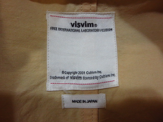 visvim ビズビム 18SS (0118105013014) GREASE MONKEY COAT C/L グリース モンキー コート ナチュラル 2_画像7
