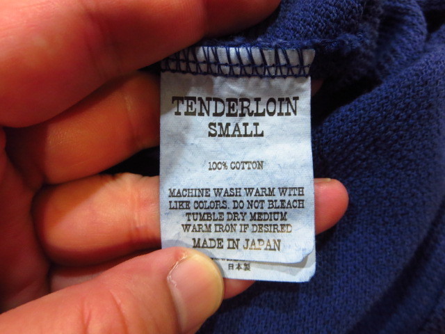 TENDERLOIN テンダーロイン 21SS MOSS STITCH POLO 鹿の子 刺繍 ポロ