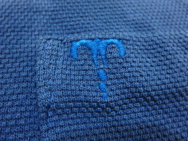 TENDERLOIN テンダーロイン 21SS MOSS STITCH POLO 鹿の子 刺繍 ポロ