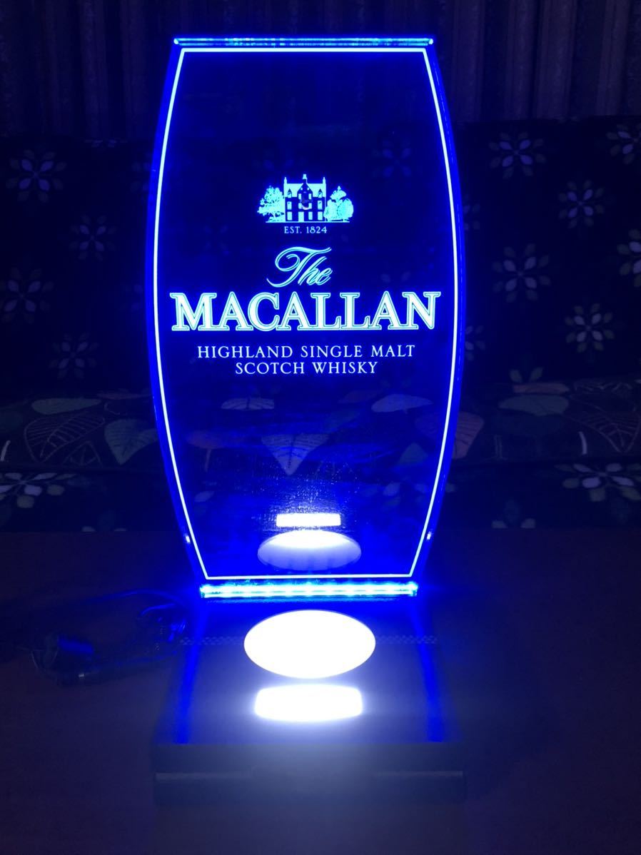 非売品 マッカラン ウイスキー LEDアクリルディスプレイボトル 非売品 マッカラン ウイスキー LEDアクリルディスプレイボトル