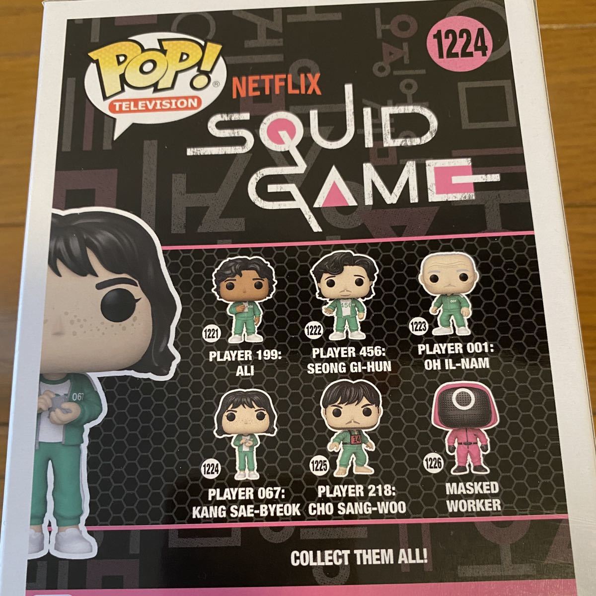 FUNKO POP イカゲーム フィギュア6体セット SQUID GAME