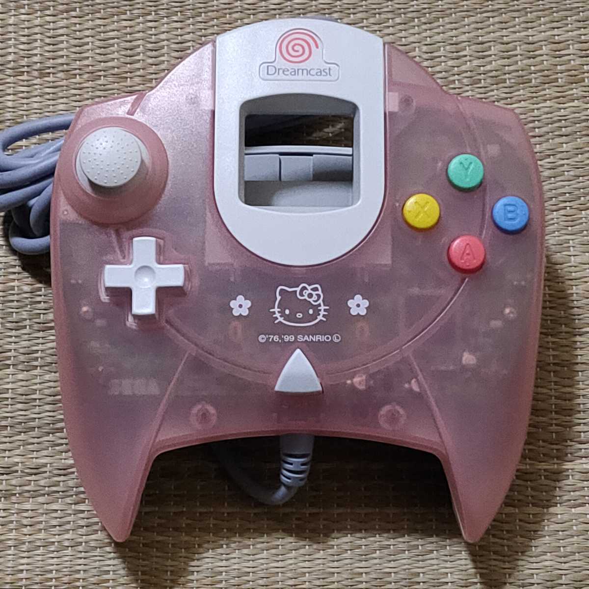 Dreamcast ハローキティ スケルトンピンク HKT-3000 セガ SEGA フル