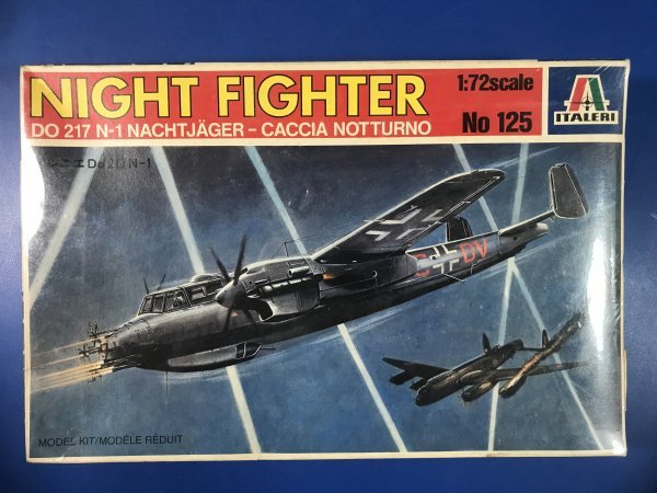 イタレリ 1/72 ドルニエ Do 217 N-1 夜間戦闘機 /ITALERI /No.125_画像1