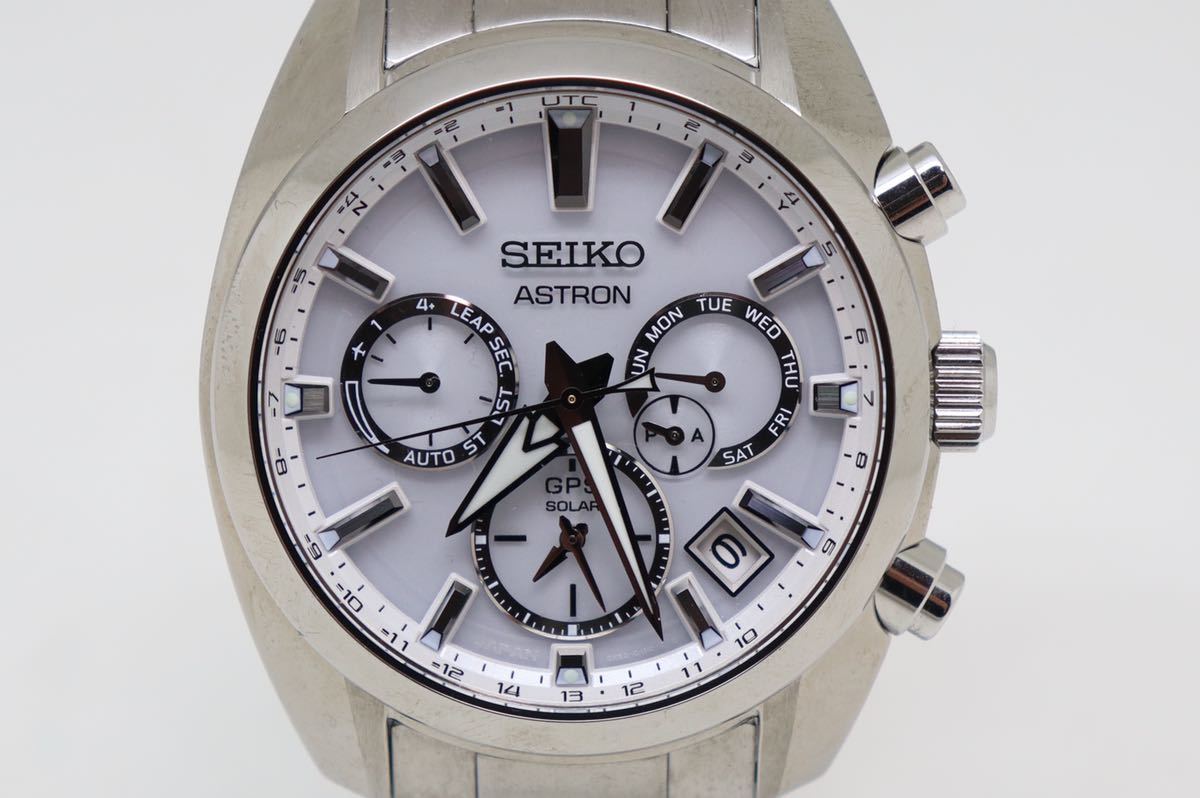 セイコー/SEIKO/アストロン/ASTRON/SBXC047/5X53-0AJ0/ソーラー電波/白