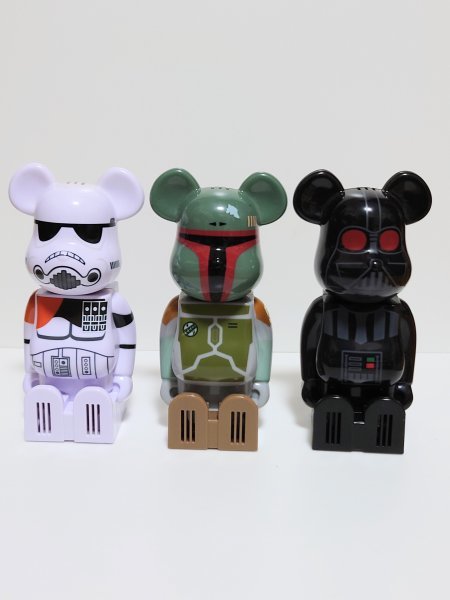 希少 ◆キャラクター◆【BE@RBRICK/ベアブリック】 スターウォーズ Star Wars 限定 コラボ ダースベイダー サンドトルーパー ボバフェット