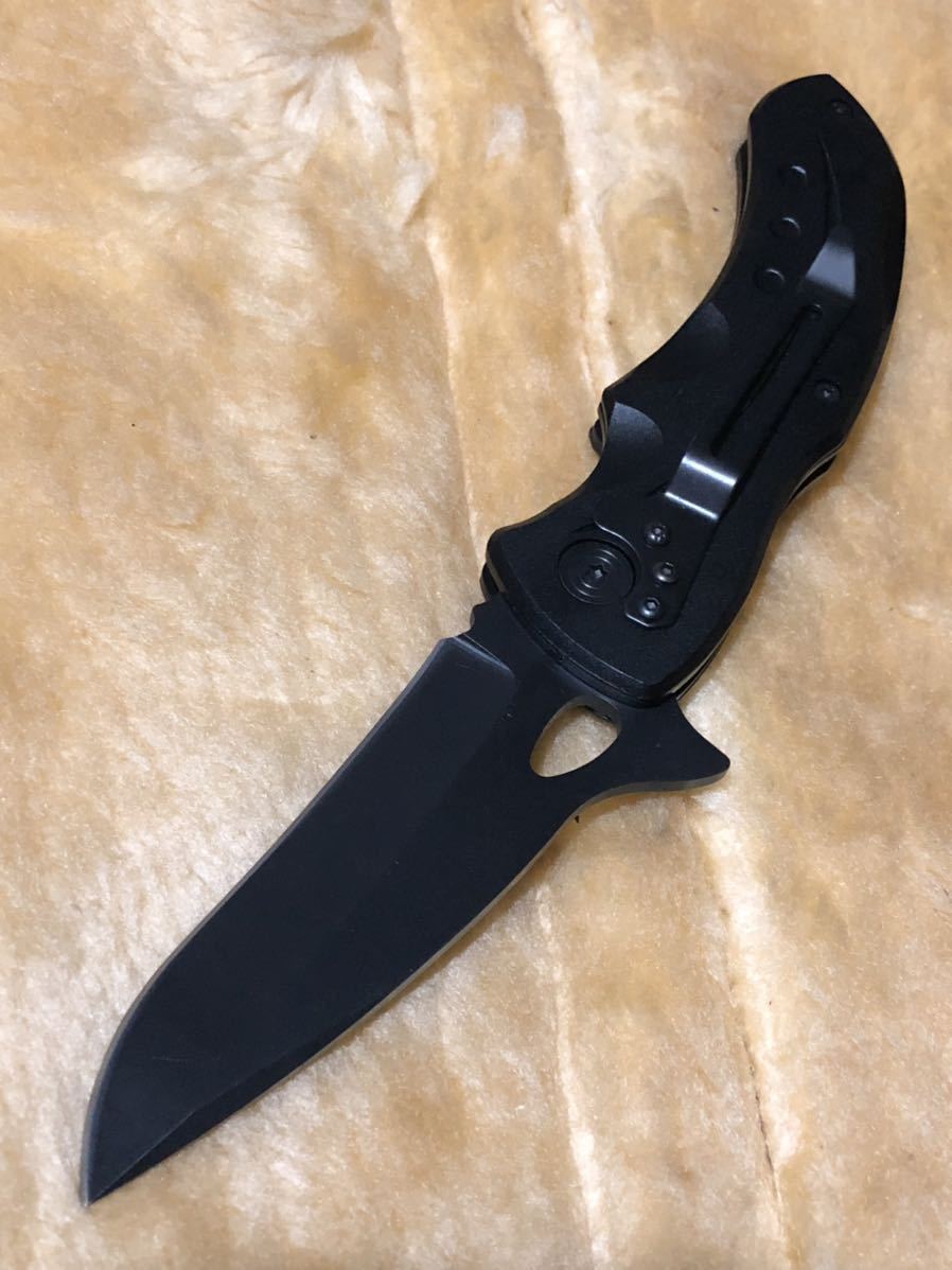 ドイツ製Puma Solingen ブラックメタルフォルダ 新品　フォールディングナイフ 折りたたみ ナイフ