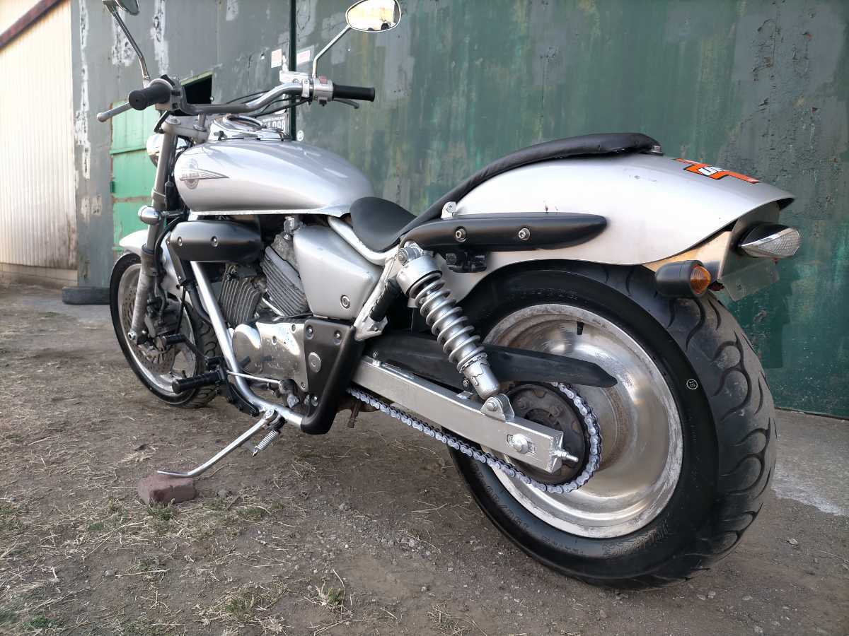 始動動画あり】マグナ250 社外マフラー ホンダ アメリカン Vツイン