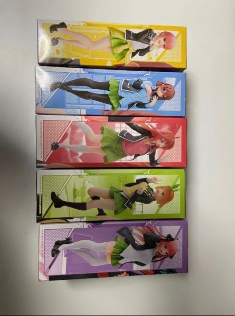 新品未開封 五等分の花嫁 フィギュア5種セット lram-fgr.ma