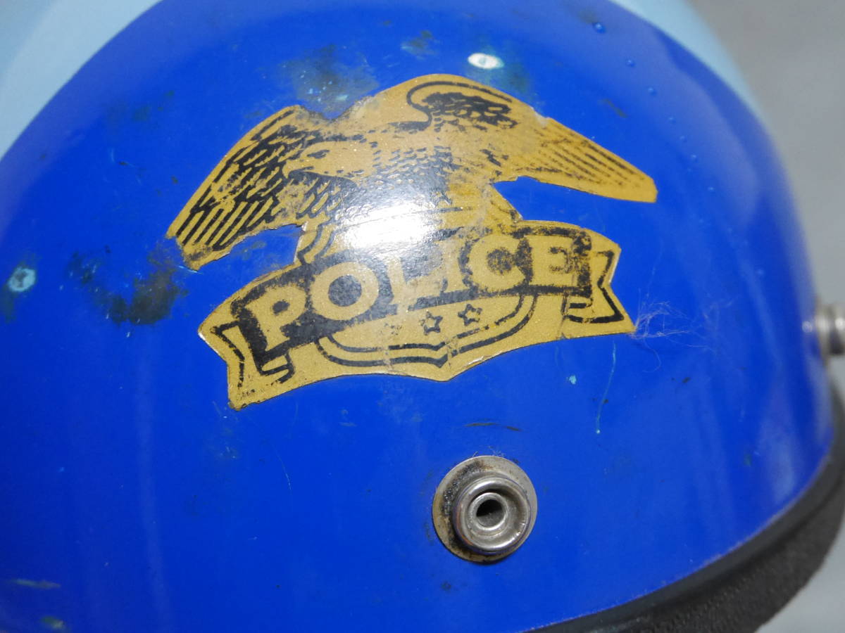 60'S BUCO Mシェル 旧車 プロテクター POLICE 当時物 ポリス ハーフ