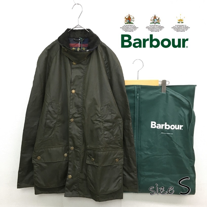 KZ4171☆21aw Barbour : Bodey Wax オイルドクロスジャケット☆S
