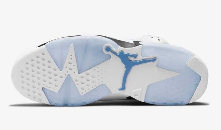 新品未使用★27.5cm US9.5★NIKE AIR JORDAN 6 UNC UNIVERSITY BLUE エア ジョーダン ユニバーシティ ブルー AJ6 NORTH CAROLINA 水色_画像4