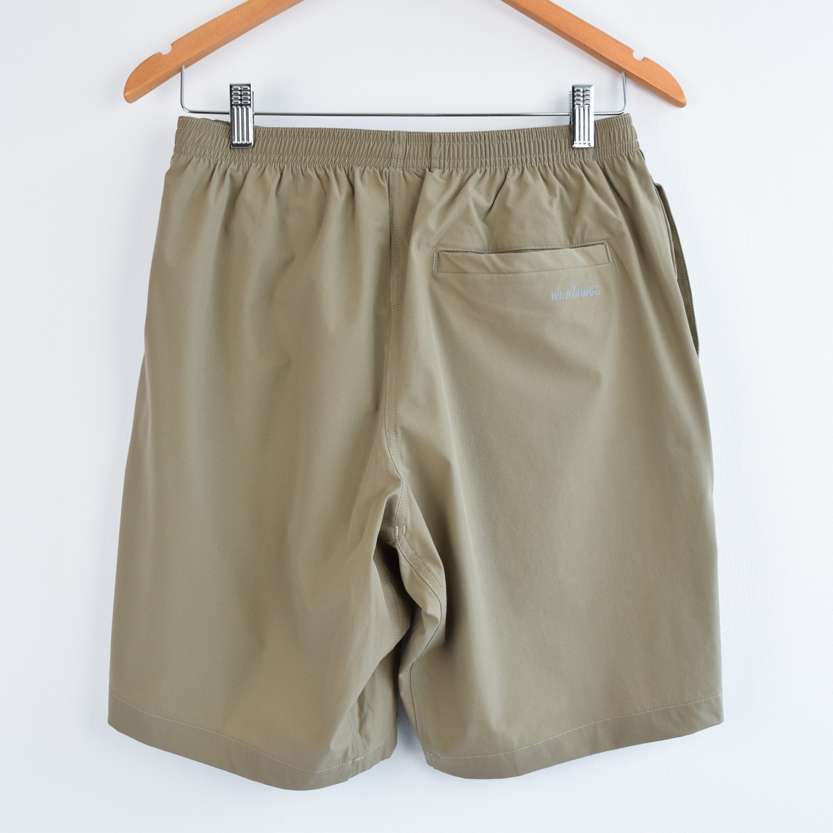 新品 WILDTHINGS ワイルドシングス BASE SHORTS WT21024AD ベース ショーツ ハーフ パンツ　S　管理番号F479Q4422 ベージュ_画像7