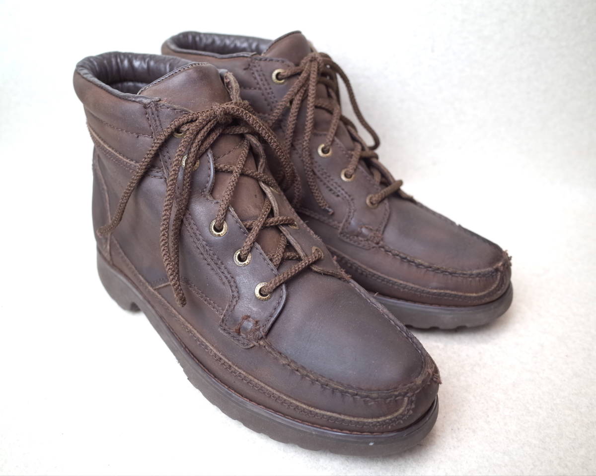 【即決価格落札で送料無料】2014■ROCKPORT/ロックポート■USA製GORE-TEX/ゴアテックス/モカシン/チャッカブーツ/27-27.5cm■_画像2