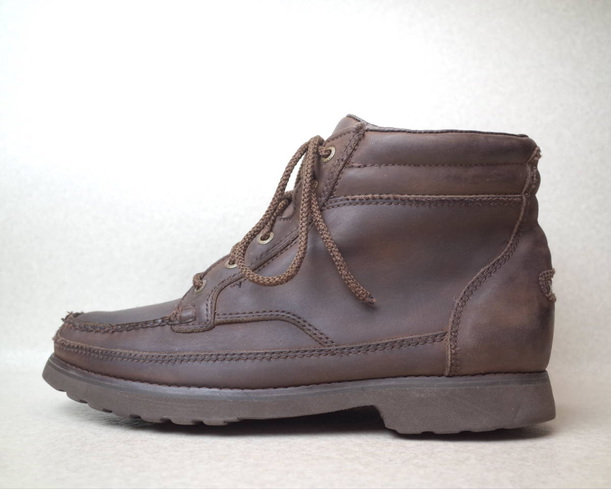 【即決価格落札で送料無料】2014■ROCKPORT/ロックポート■USA製GORE-TEX/ゴアテックス/モカシン/チャッカブーツ/27-27.5cm■_画像4