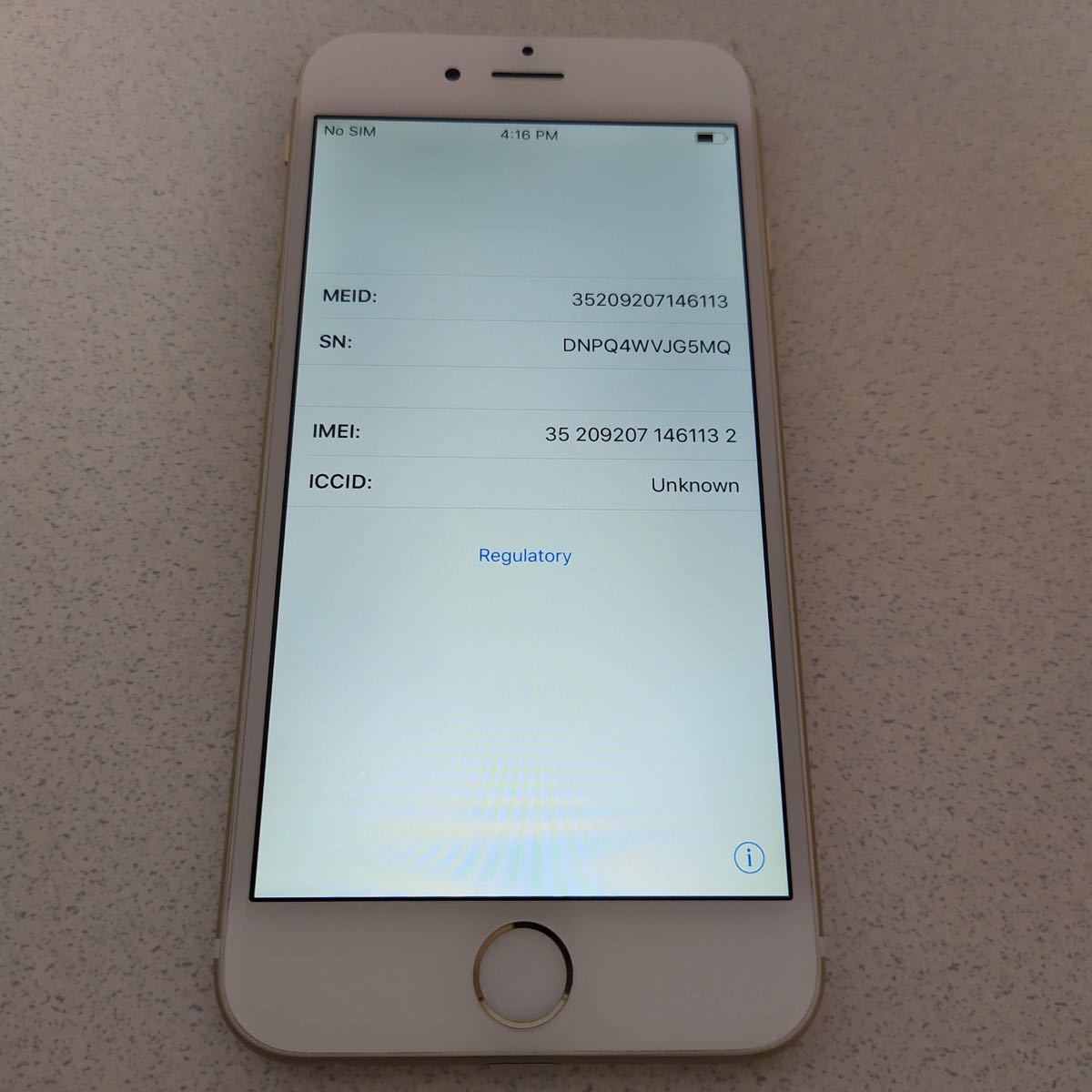 iPhone 6 16GB ゴールド 中古美品 docomo｜PayPayフリマ