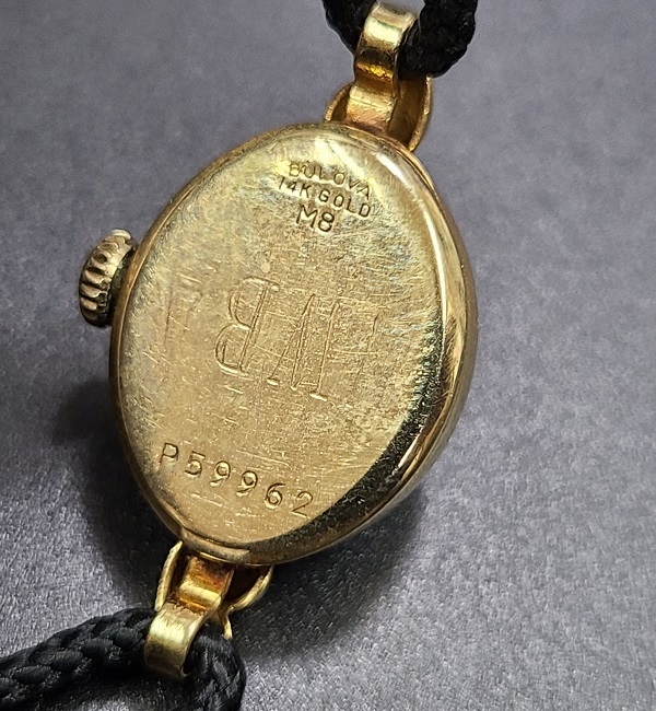 BULOVA ブローバ 14K GOLD レディース 腕時計 手巻き アンティーク_画像4