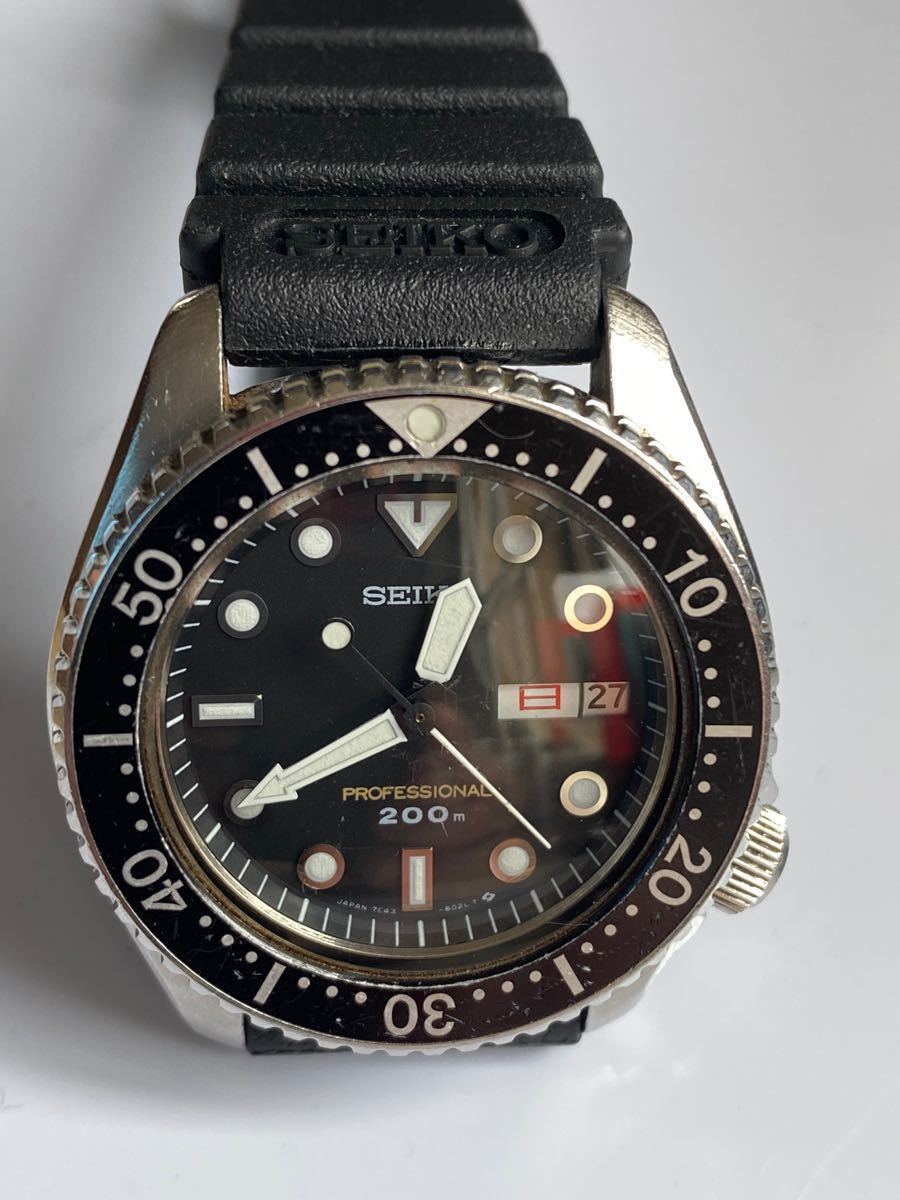 SEIKO セイコーダイバープロフェッショナル7C43-6010 クォーツ（¥19,600） 