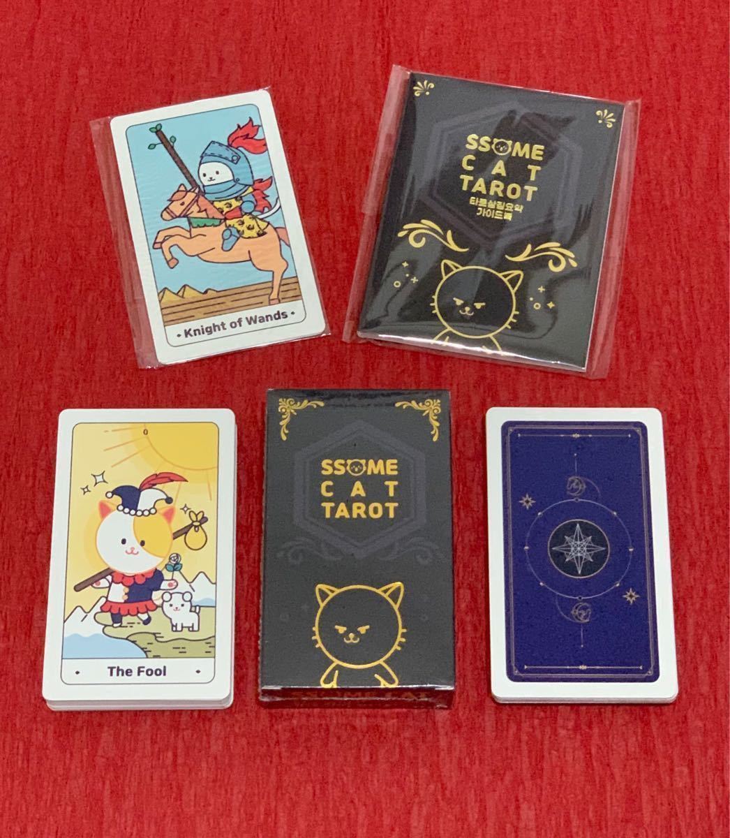 【日本未発売】SSOME CAT TAROT 猫のタロットカード