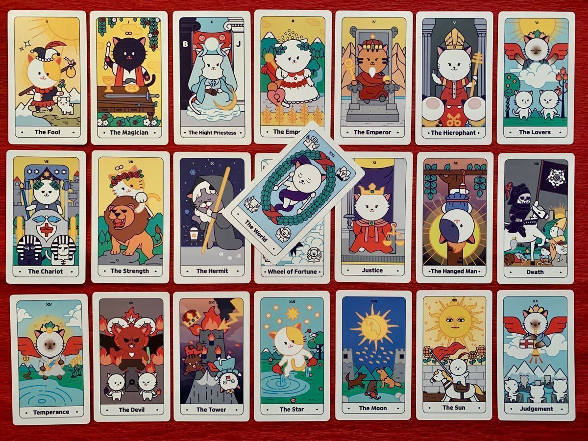 【日本未発売】SSOME CAT TAROT 猫のタロットカード