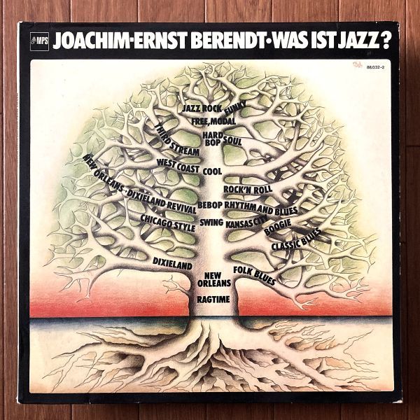 【GER盤/2LP】Joachim-Ernst Berendt / Was Ist Jazz? ■ MPS Records / 88.032-2 / George Duke / Louis Armstrong / 220310_画像1